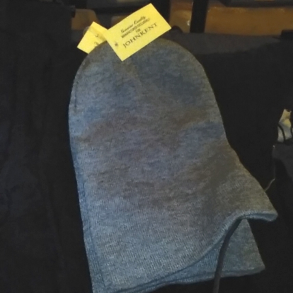 John Kent Plain Grey Ski-Hat Beanie
